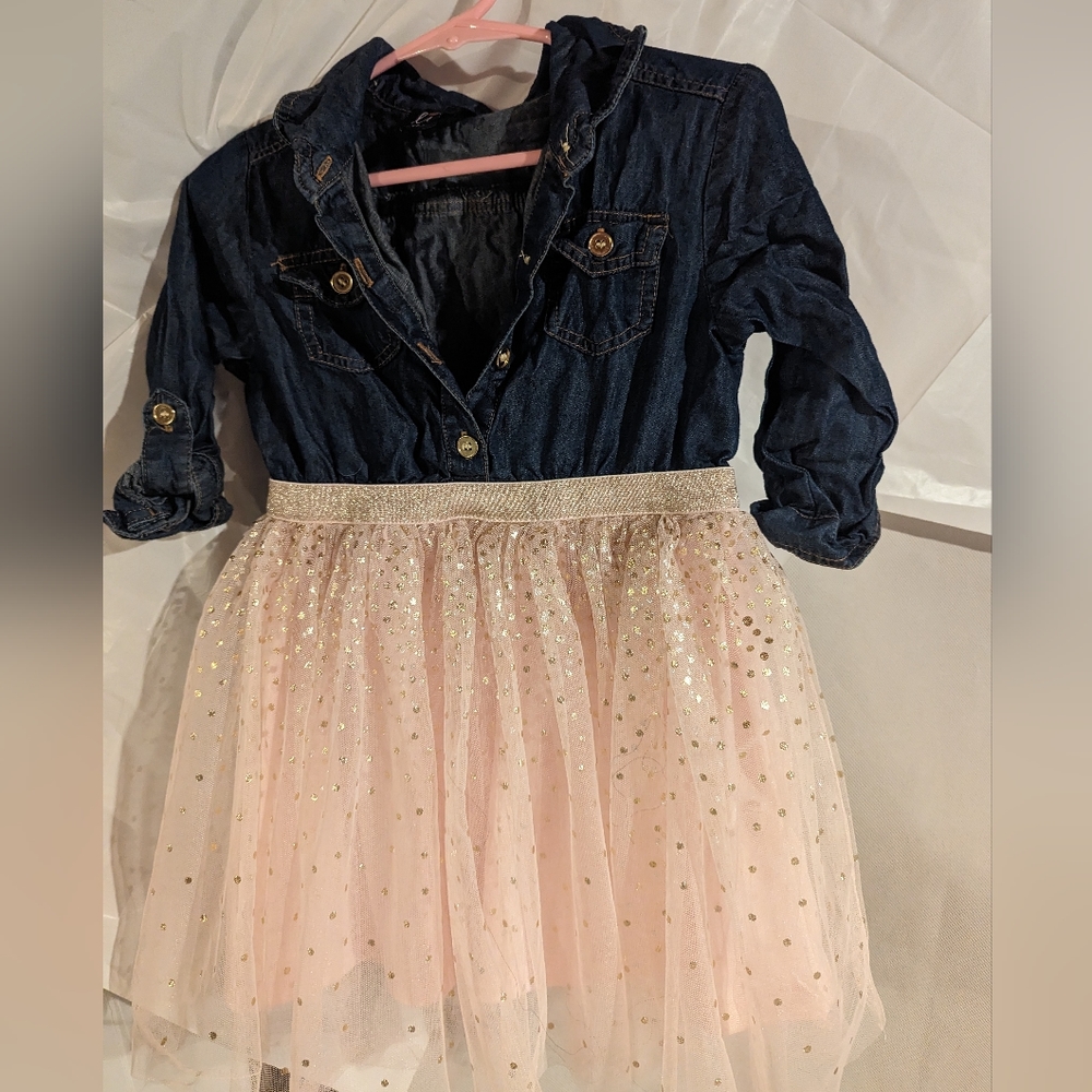 Dress built in tutu